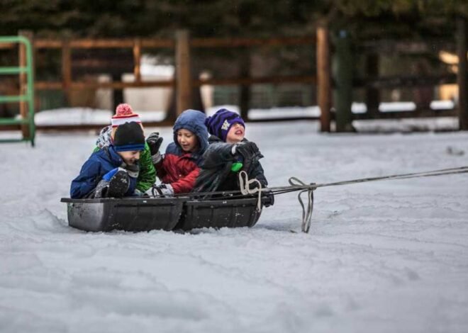 Brother & Sister Playing With Toys