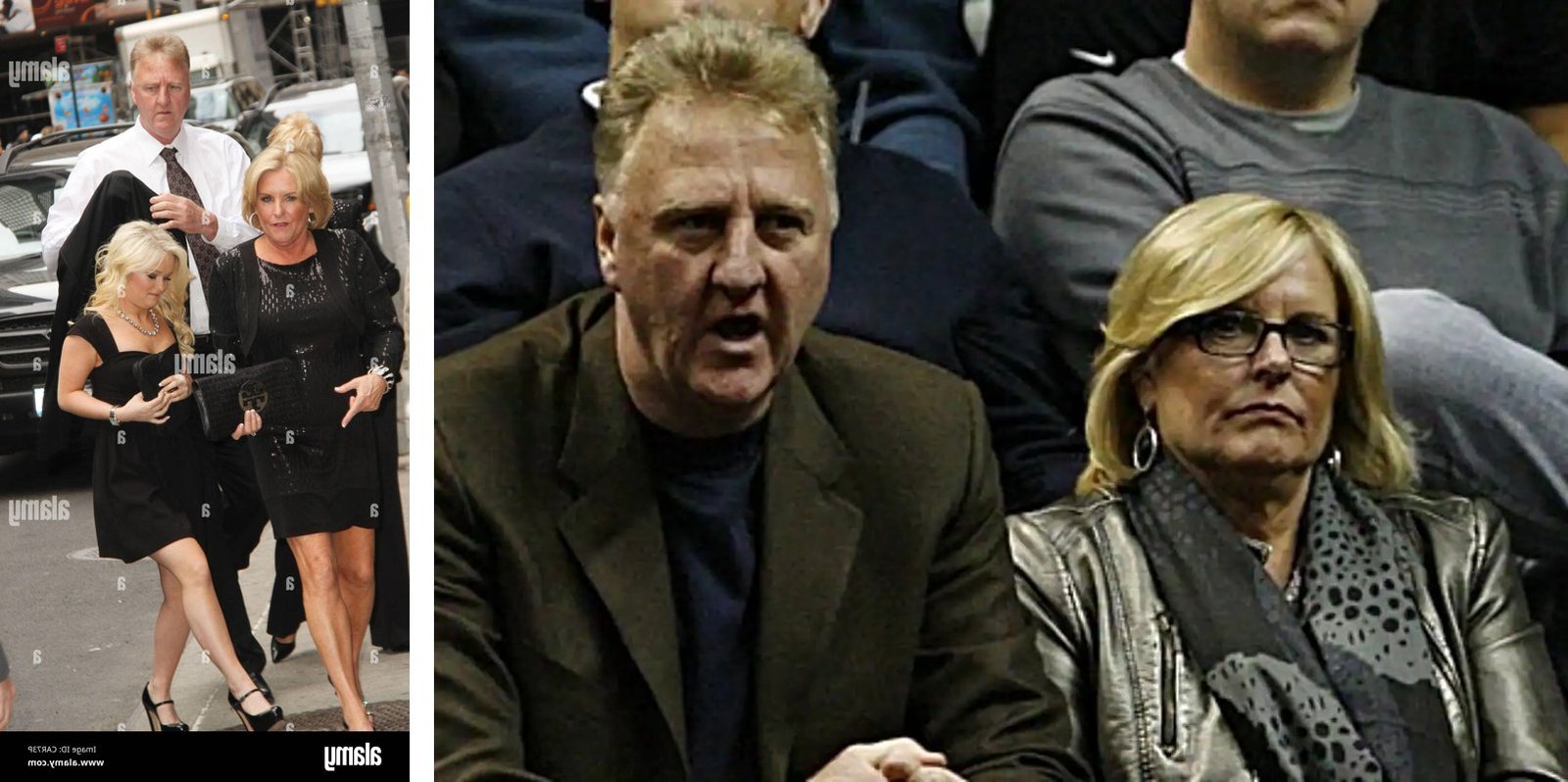 larry bird wife and family
