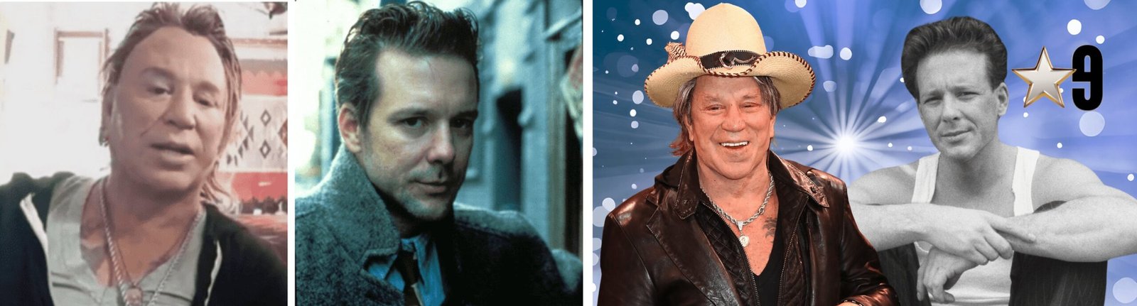 mickey rourke then and now