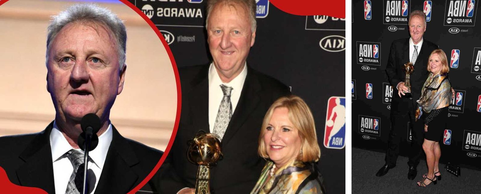 larry bird wife and family