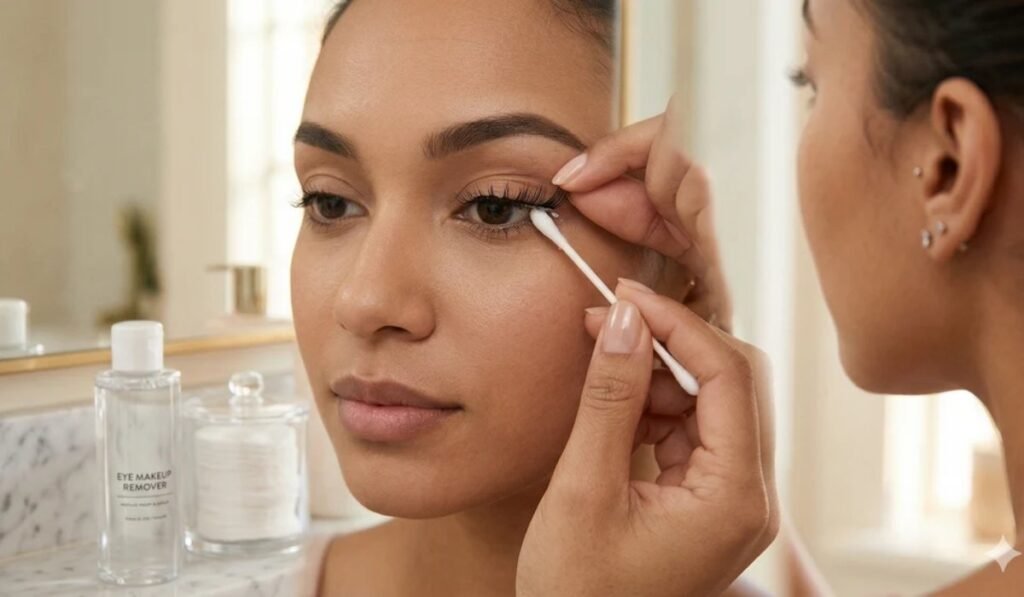 Remove Fake Eyelashes Safely