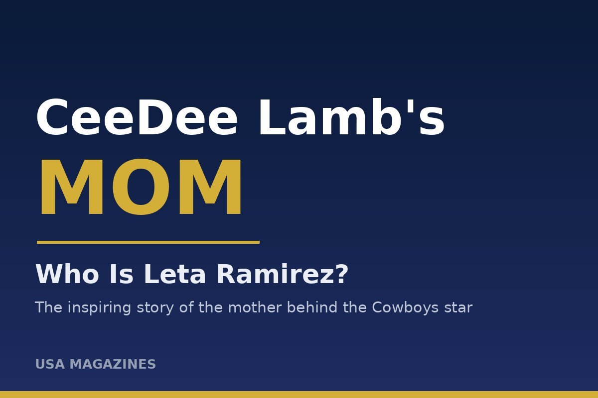 CeeDee Lamb mom — Leta Ramirez, the mother behind the Cowboys star