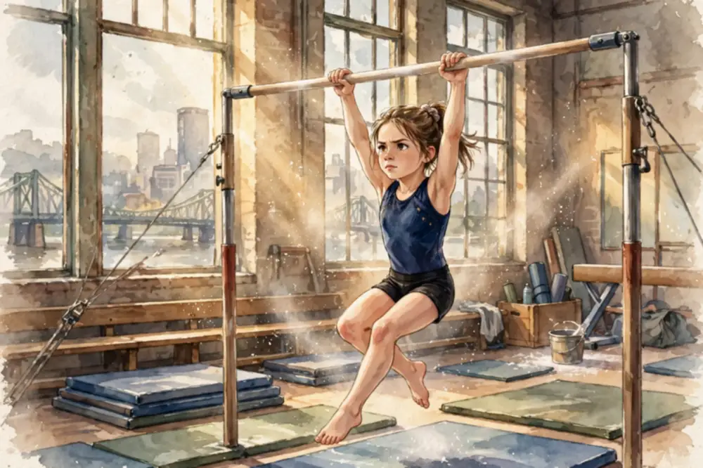 Mike Tomlin daughter Harlyn trained at Xquisite Gymnastics in Pittsburgh on her way to three national qualifications